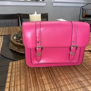 LIKE NEW Pink Express Crossbody